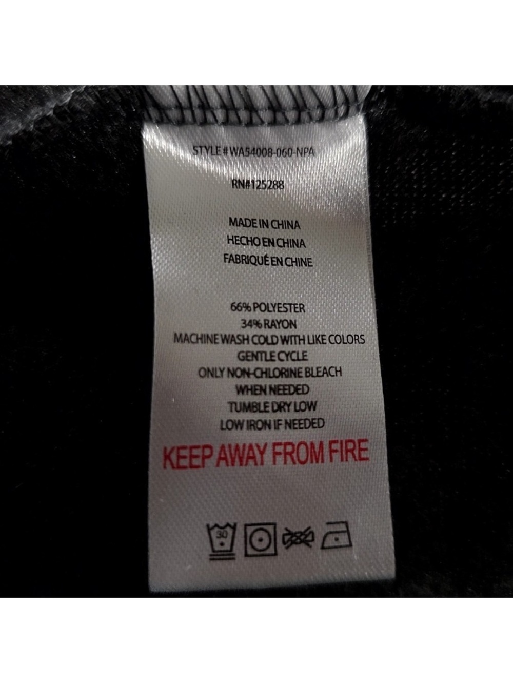 Rae Dunn Charcoal 'WINE TIME.' Hooded Sweatshirt - Picture 6 of 6